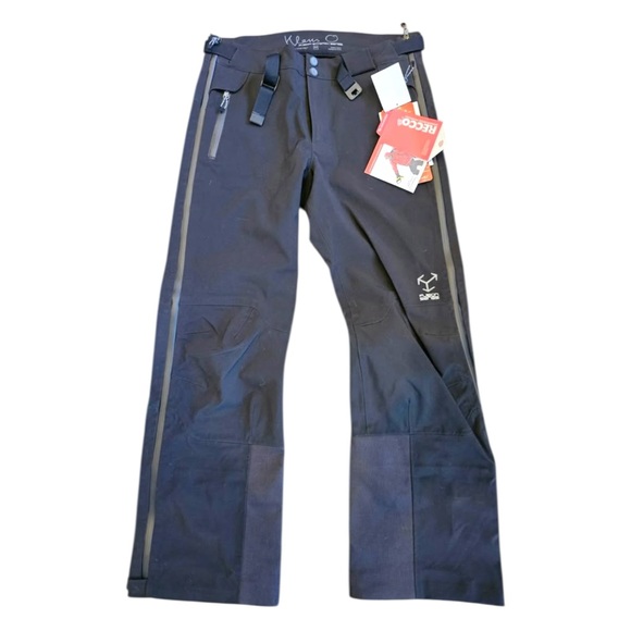Obermeyer Peak Shell Pant Men’s M Black RECCO Waterproof Ski Snowboard NWT $269